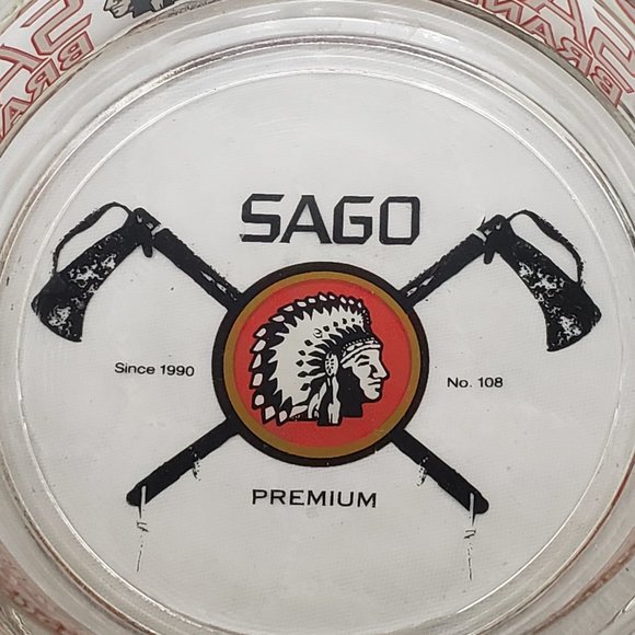 Sago Glass Ashtray - Picture 3 of 5